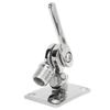 Marine Grade VHF Antenna Base Mount 93 X 64mm Stainless Steel Adjustable Mount Base Bracket For