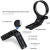 Haoge Lens Replacement Foot Ring Type Tripod Mount for Nikon NIKKOR ED VR Super Telephoto Zoom Plate Head Compatible LMR-N25 Mount, AF-S 200-500mm