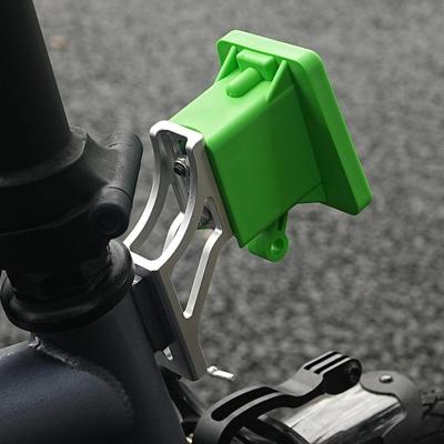 Conversor de luz de bicicleta dobrável Suporte de suporte de bicicleta Adaptador Acessórios de ciclismo Reparo