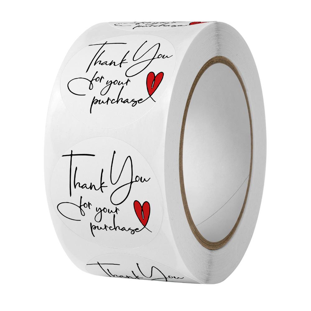 500pcs/roll Cute Cartoon Cat Puppy Christmas Scrapbook Diary Stickers Anime Kitten Dog Stationery Stickers Adhesive Envelope Seal Stickers