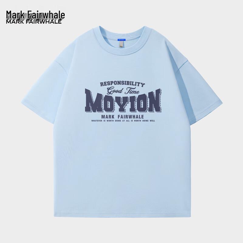 Mark Fairwhale Men s 2025 Loose Fit Cotton T-Shirt XL