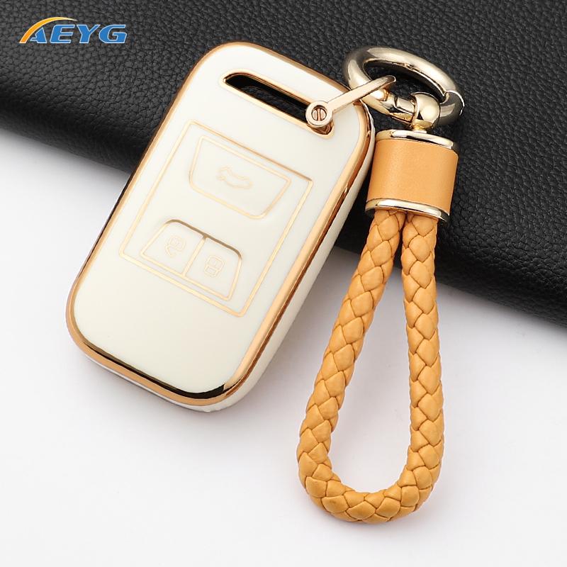 Tpu Car Remote Key Cover Case Shell Fob For Chery Tiggo 3 5X 4 8 Glx 7 Arrizo Tiggo 8 Keychain Protective Accessories