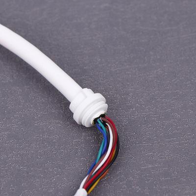 Camera Tail Cable Ethernet Lan Cable Poe Rj45 Network Cable 10 Pin 10 Core For Ip Camera