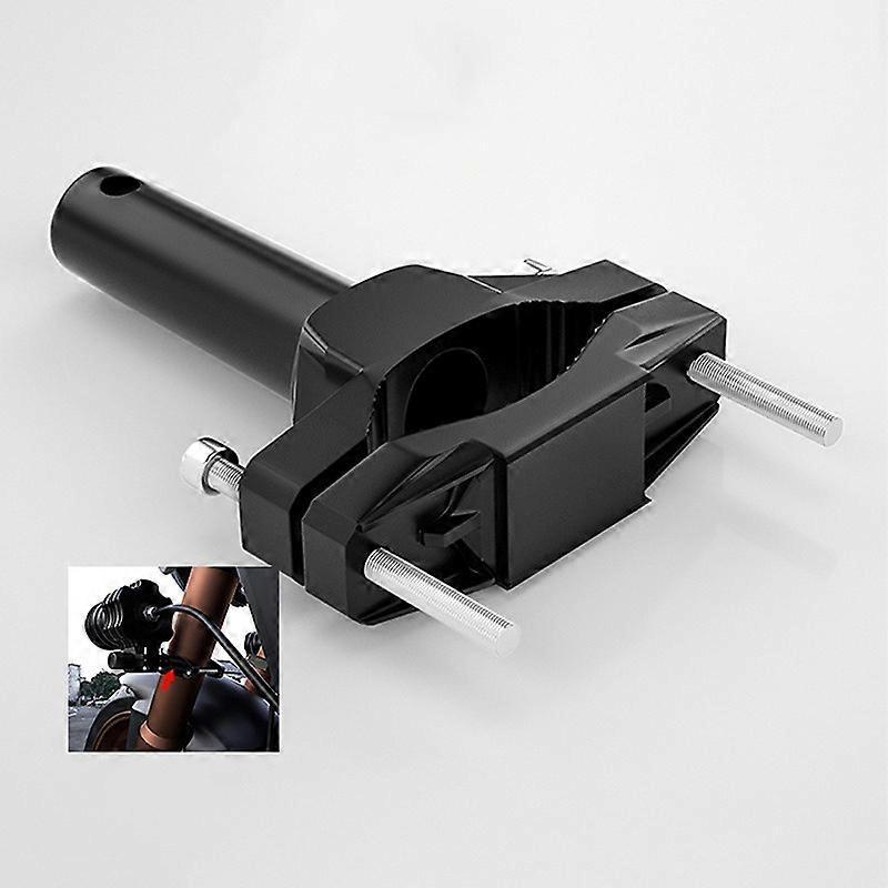 Motorcycle Headlight Bracket, Motorcycle Spotlight Mounting Bracket, Universal Work Light Tube Clip Extension Bracket for Motorcycle Bumper Fork Mount
