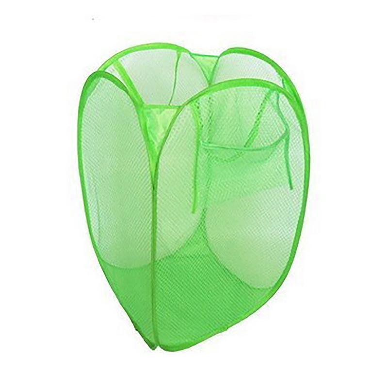 Skládací koš na prádlo Kreslený vyskakovací koš Otevřený síťovaný koš na prádlo Koš na třídění špinavého prádla Dětské hračky Drobnosti Domácí úložný box Kapsa