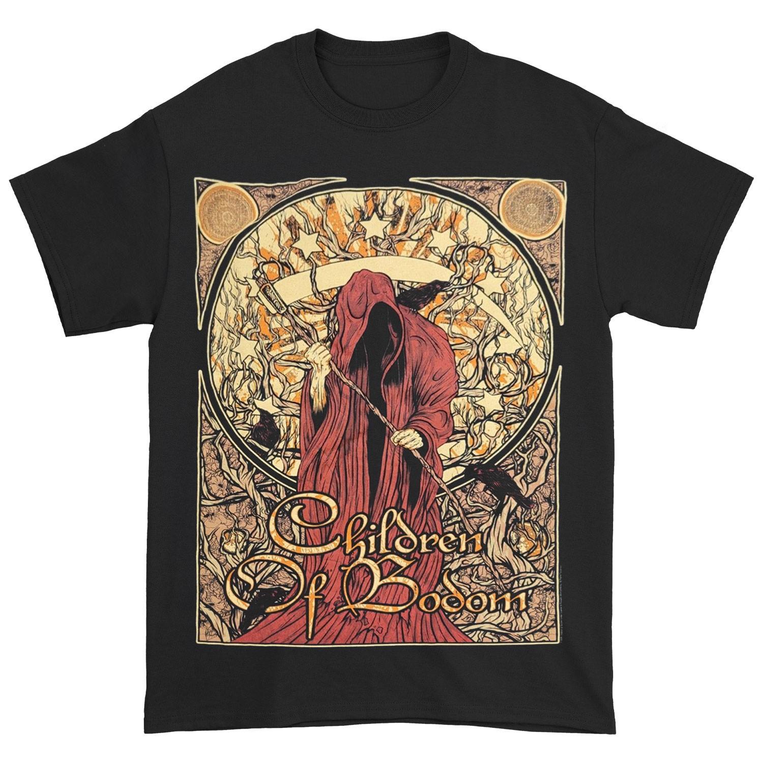 Men s Children Of Bodom Nouveau Reaper Slim Fit T-shirt XX-Large Black 2XL