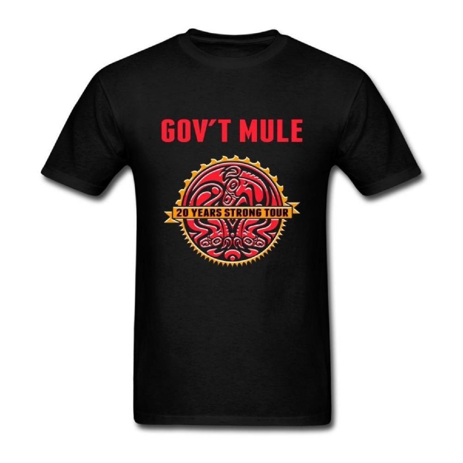 SUNRAIN Men s Govt Mule Band T Shirt S XXXXXL разноцветный