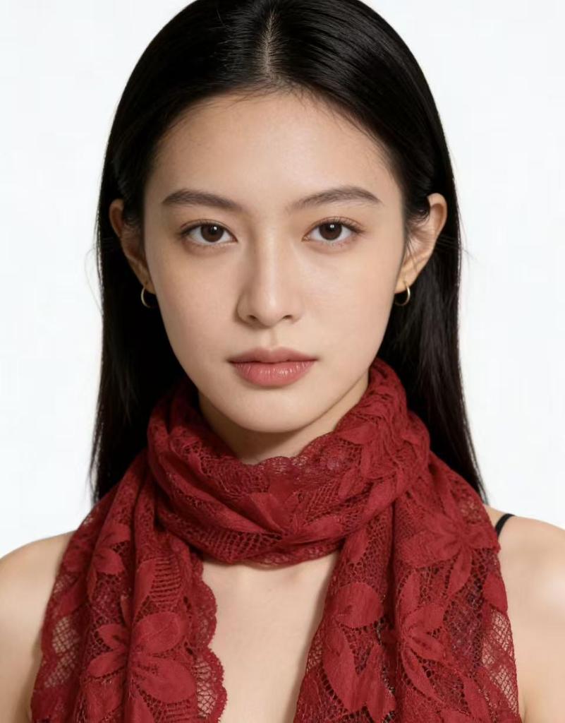 Elegant Lace Trim Scarf: Versatile, Stylish, Age-Defying Accessory for All Seasons