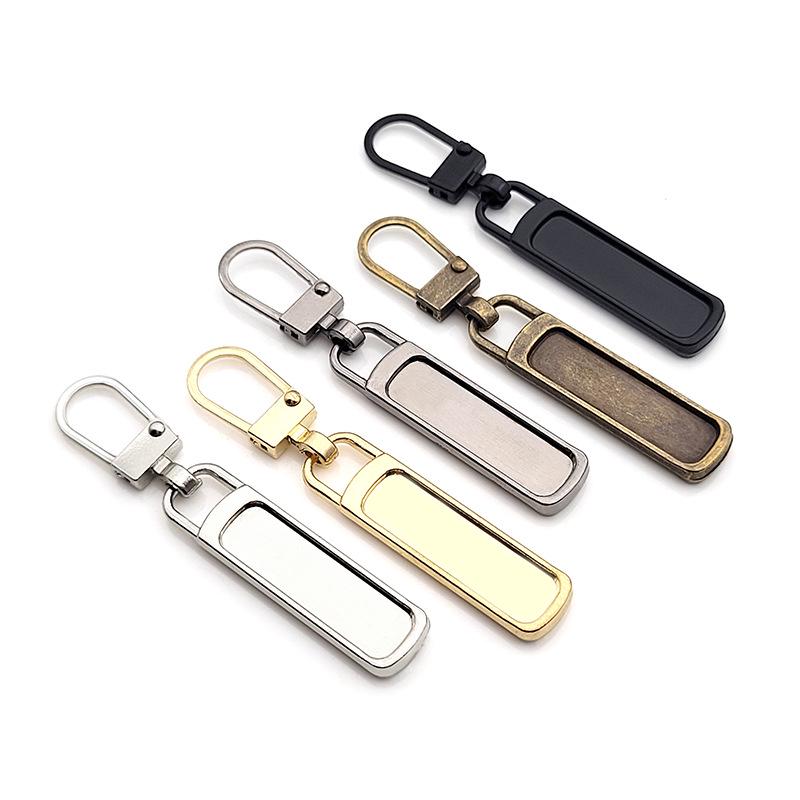 Tool-Free Metal Zipper Puller for Detachable Repair & Small Hole Zippers