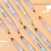 5 Stück/Set Doppelspitz-Textmarker Stifte Kawaii Farbige Manga Marker Pastell Scrapbooking Japanische Kawaii Schreibwaren Schulbedarf