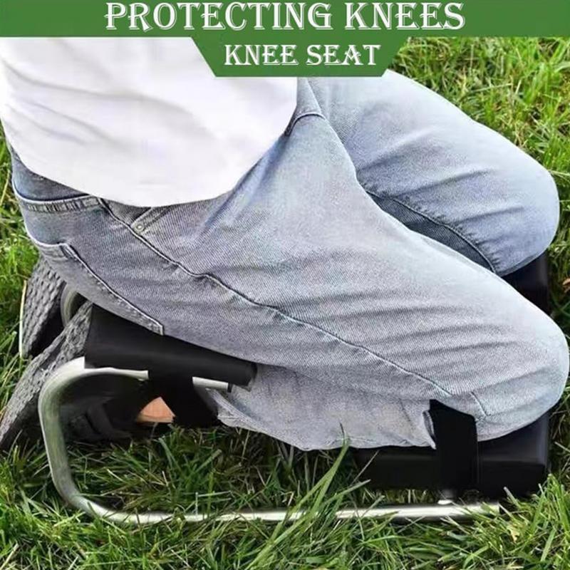 1pcs Gardening Knee Seat Protecting Knees Portable Kneeling Stool Wearable Foam Knee Pad Mat Labor-Saving Tools For Gardening