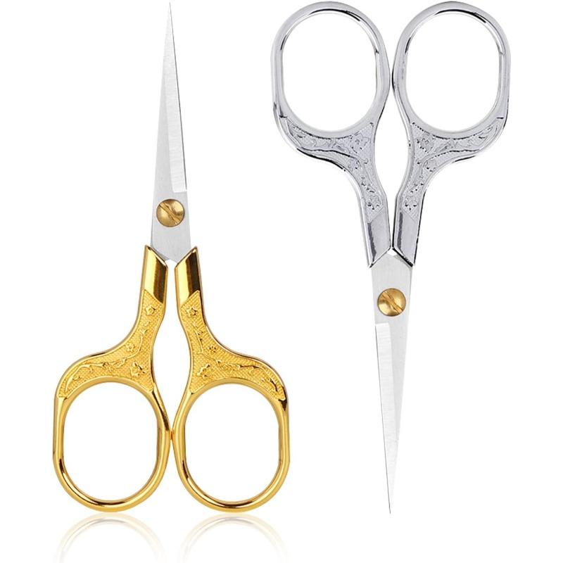 2/1PCS Stainless Steel Vintage Scissors Sewing Fabric Cutter Embroidery Scissors Tailor Scissor Thread Scissor Tools for Sewing Shears
