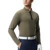 FILA Golf Polo Shirt Men's Brown Earth Khaki A11M515214F-DK