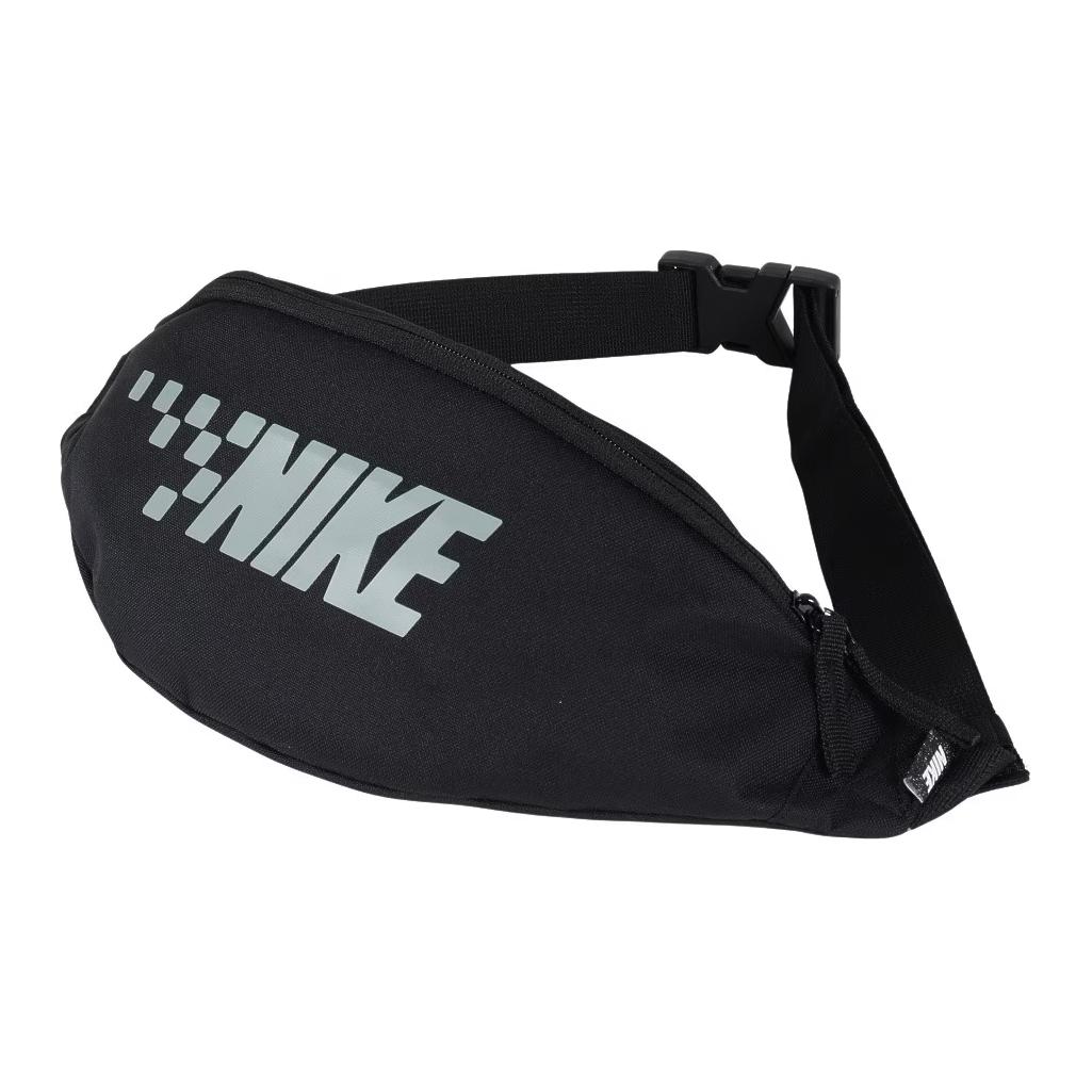 Nike Fashion Casual Zipper Waist Bag Unisex Waist Bag Black Red FJ4813-010 Black & Red