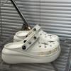 New summer hole shoes slippers women's outer wear summer thick soles go out women's bag head drag