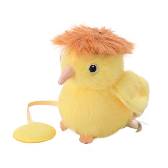 Magnetic Canary Plush Toy 13cm Realistic Finch Bird Lovely Bird Series Figurine Soft Stuffed Animal for Kids Collectors