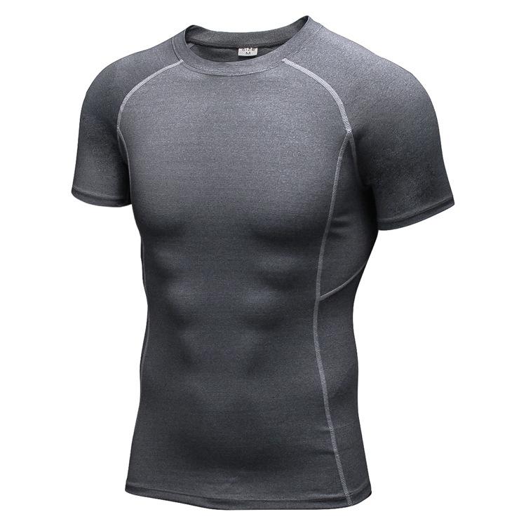 Men's Sports T Shirts Running Cycling Bodybuilding Fitness Short Sleeve Training Jogging Shirts Outdoors Tops