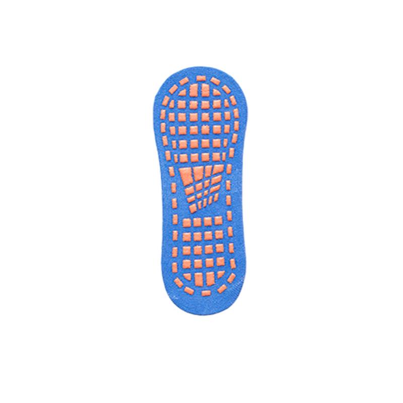 

Anti-Slip Breathable Mesh Yoga & Trampoline Socks for Home & Playground - Parent-Child Size Small Child (EU 25-29) средний синий
