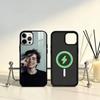 Timothee Chalamet Phone Case For iPhone17,16,15,14,13,12,11 Plus,Pro Max Magnetic For Magsafe Wireless Charging