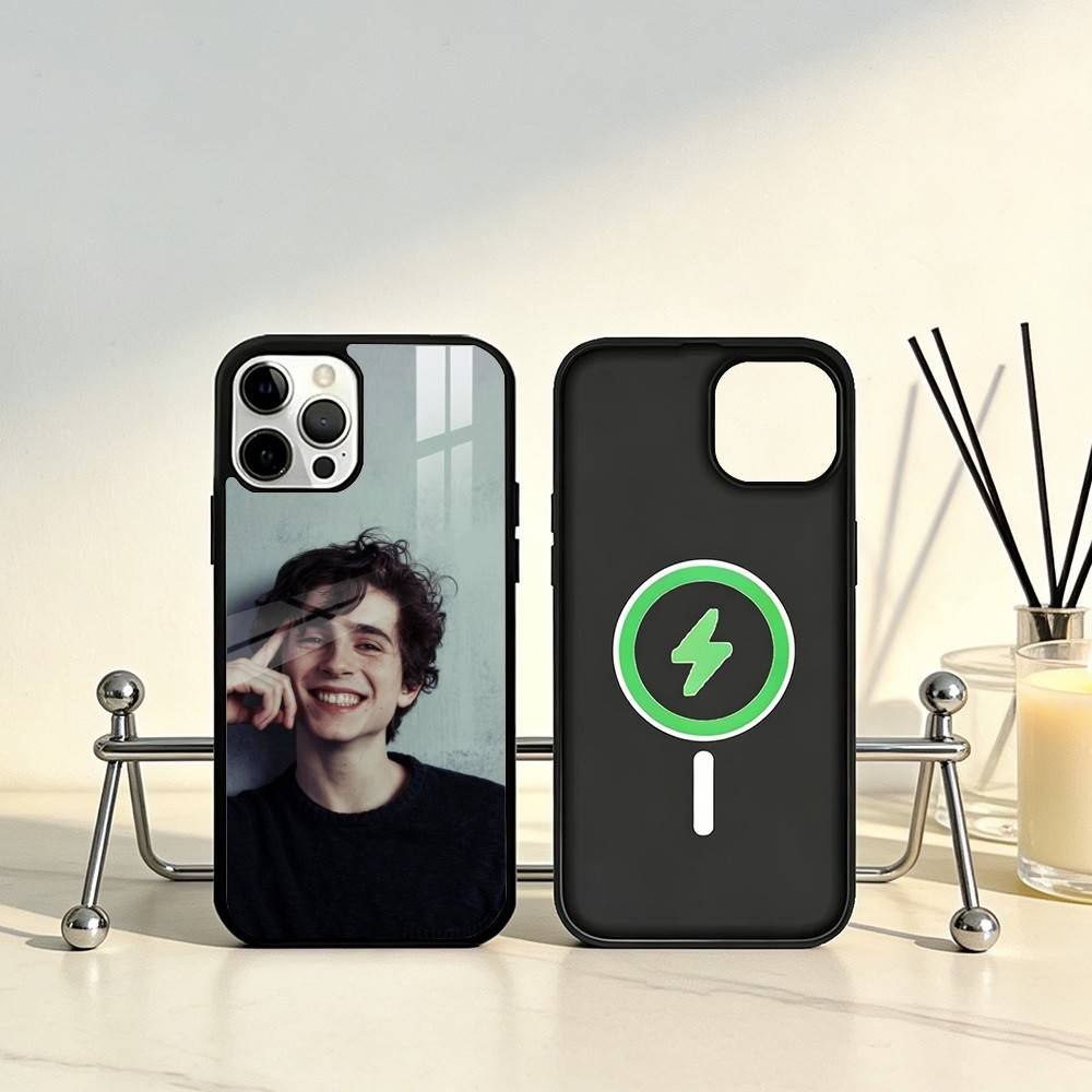 

Timothee Chalamet Phone Case For iPhone17,16,15,14,13,12,11 Plus,Pro Max Magnetic For Magsafe Wireless Charging iPhone11PROMAX
