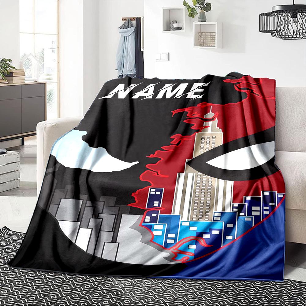 Custom Name "Avengers: Infinity War Poster" blanket for Couch & Bed, Plush Cozy Fuzzy Blanket Super Soft & Warm Blankets for Fall and Winter. 09083
