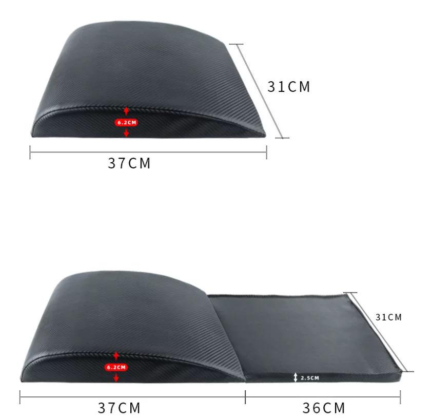 Fitness mat abdominal exercise mat core trainer AB mat 31*37*6.2CM красный