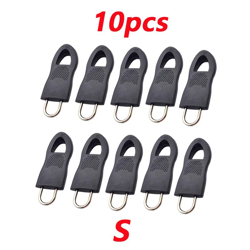 10/20pcs Replacement Zipper Head Tool-free Removable Zipper Puller for Luggage Schoolbag End Fit Rope Tag Clothing Zip Fixer