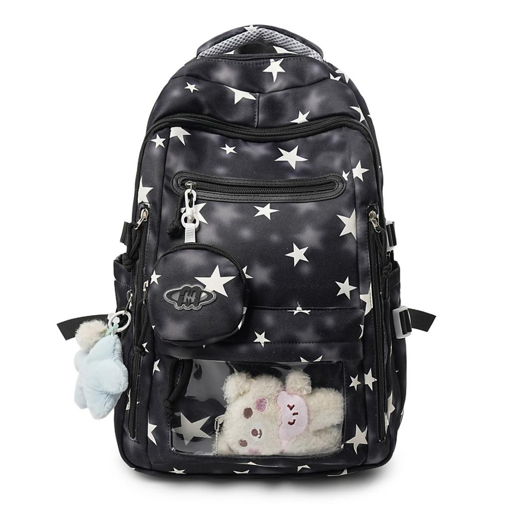 Schoolbag New Junior High School School Bag Female Students Grades 3 to 6 Large Capacity Lightweight Backpack College Style Backpack Female