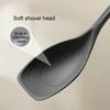 Large Silicone Cooking Spoon Spatula Kit Non-Stick Slotted Solid Spoon Set Hanging Hole Design