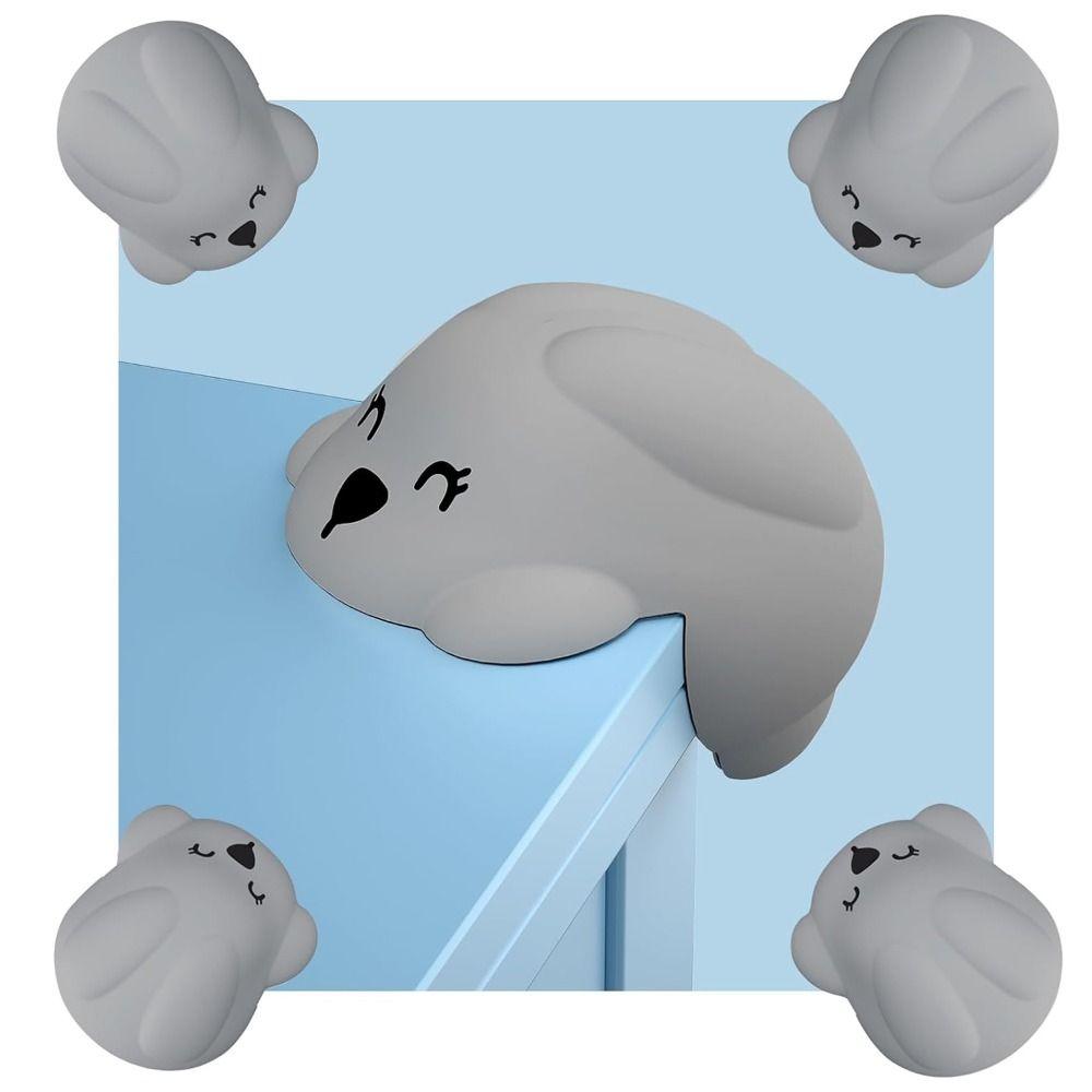 

4Pcs/set Anti-collision Furniture Corner Guard Silicone Child Safety Protector