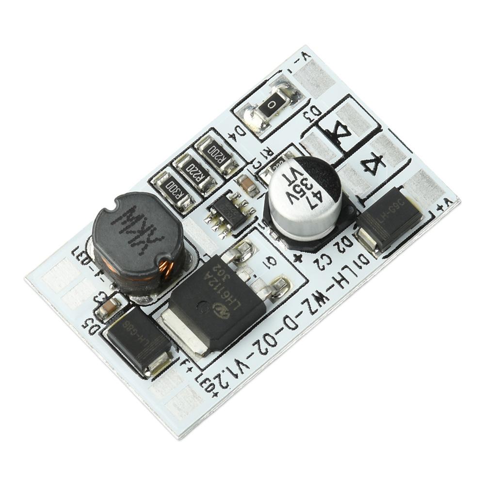 

DC 9-18V Car LED Headlight Driver Board 9V 3A output for High Power LED Light COB/1860/3570/ZES Chip Adjustable High/Low Beam білий