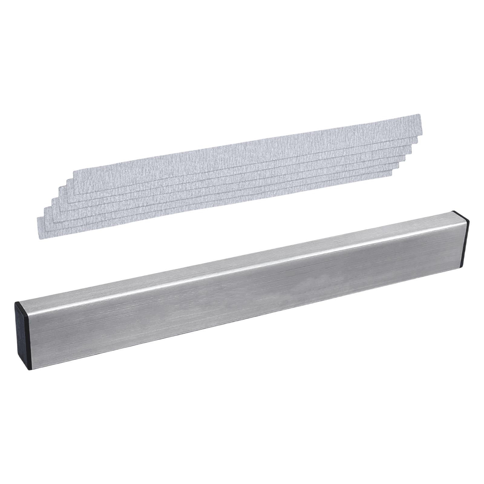 Guitar Neck Fret Beam Leveling Bar With Sandpaper 120-1000 Grit Sanding Tool Fret Leveler Sanding Block Guitar Accessory 1