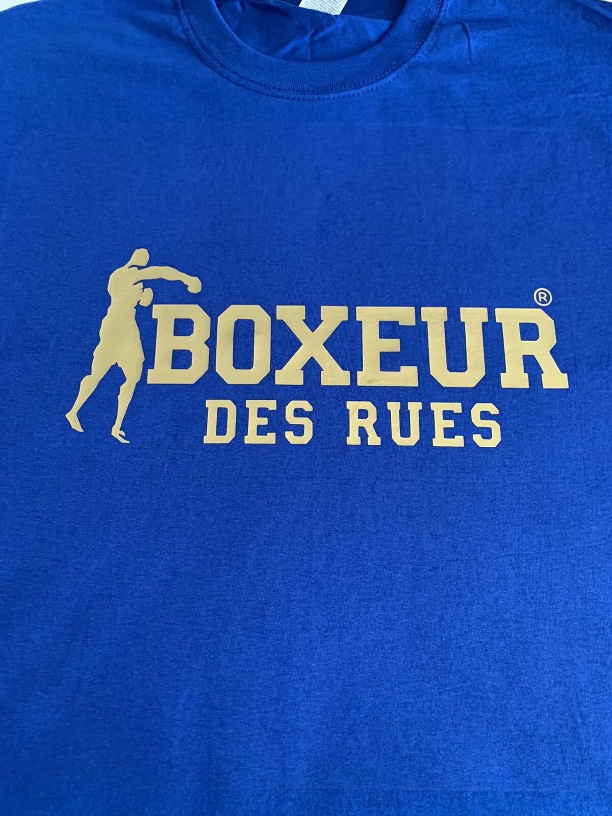 Футболка Бодибилдинг Фитнес Palestra  Боксер Логотип Золотой   M