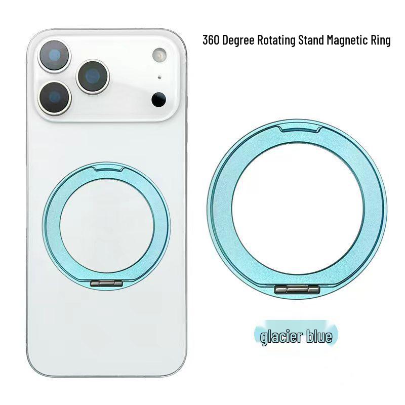 360° Rotating Magnetic Phone Holder & Ring Stand