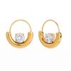 Pendientes de Circonita Delicados Moda Accesorio para la Oreja Joyería de Acero Inoxidable Pendientes Colgantes Regalo para Entusiastas Modernos