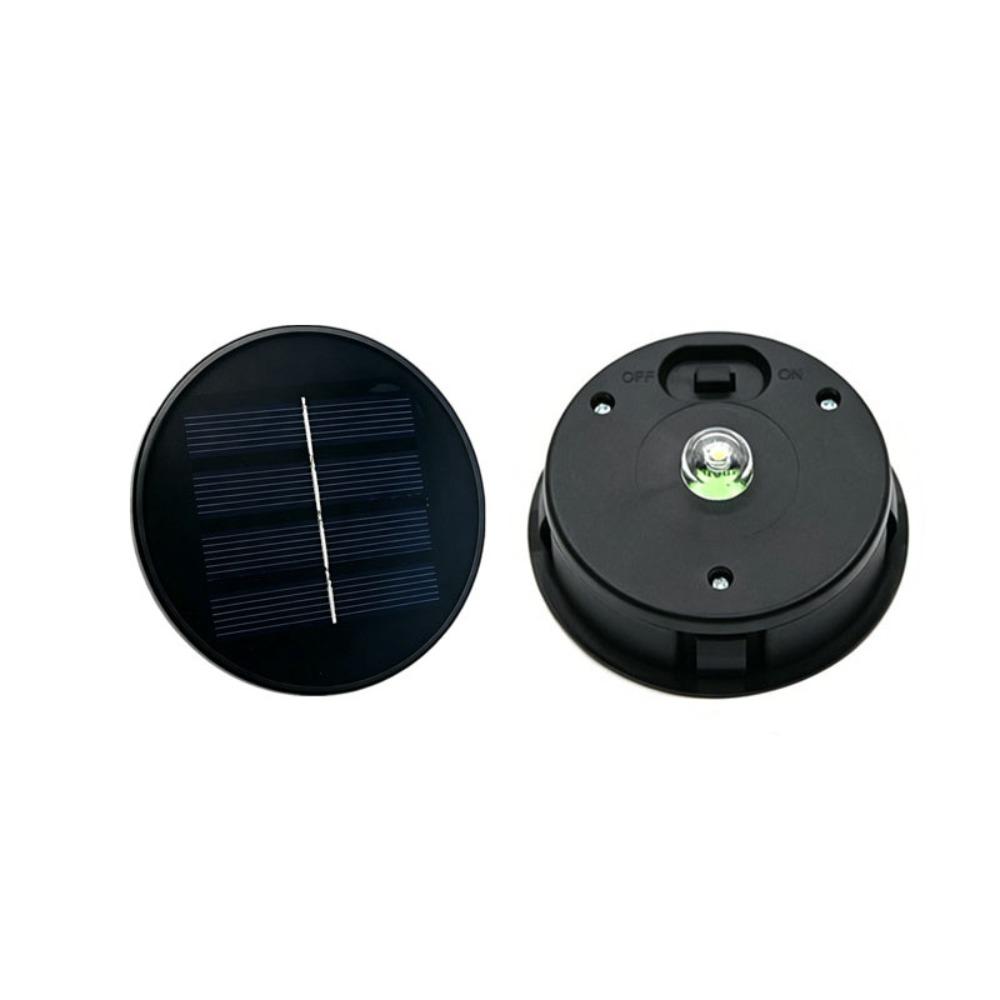Couvercle de Lampe Solaire Étanche Motif Creux Abat-jour Solaire Pour Lampes Suspendues d'Extérieur
