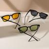 Square Black Punk Glasses Anti Blue Light UV Protection for Outdoor Driving Fishing Fashionable Eyewear
