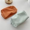 Wrinkled Wavy Cloud-shaped Solid-color Student Pencil Case Can Also Be Used As A Makeup Bag, A Portable Simple Travel Toiletries Bag and A Storage Bag