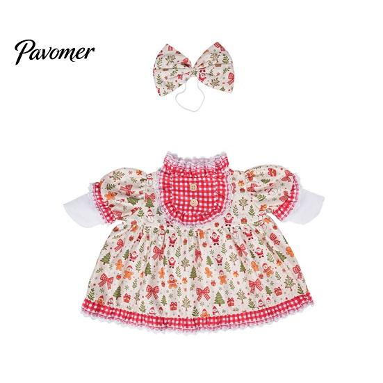 Easy to Change Goose Outfit 1 Set Christmas Porch Outfit, Lace Princess Dress, Halloween Fabric Dress Costume for 23 Inch Statue, Garden Lawn