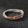 Diamond Elastic Bracelet 2mm Single Row Color Rhinestone Bracelet Women's Bracelet Women's Grab Chain Full Diamond Jewelry