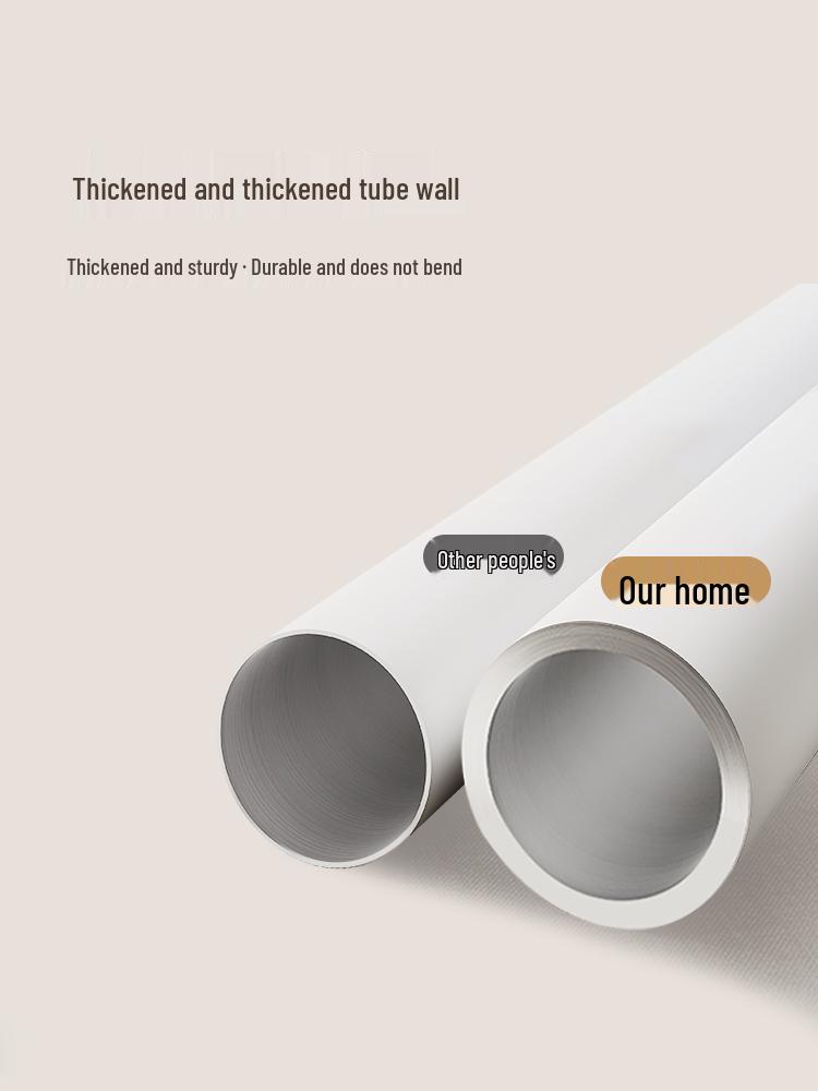 

Бесшумный телескопический карниз для штор без сверления (на дверь/балкон/в ванную), регулируемый, усиленный стальной Diameter 25mm, 50-80cm Telescopic Rod