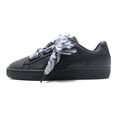 Basket Heart Mimicry Low Top Sneakers Women Sneakers Black 367028-02