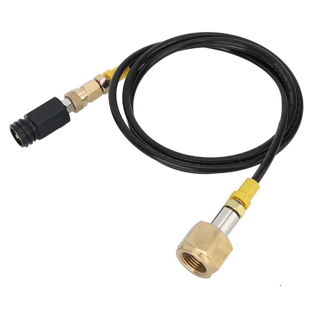 1.5m G1/2-14 CGA320 CO2 Tank Adapter Soda Hose Kit Accessories for SodaStream