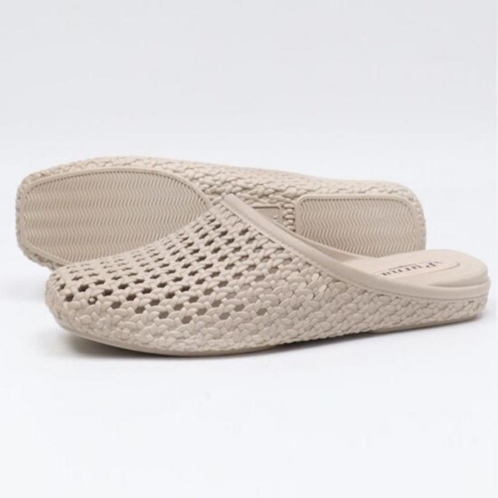Melting Brown Women Summer Slippers Low Heels Office Mules