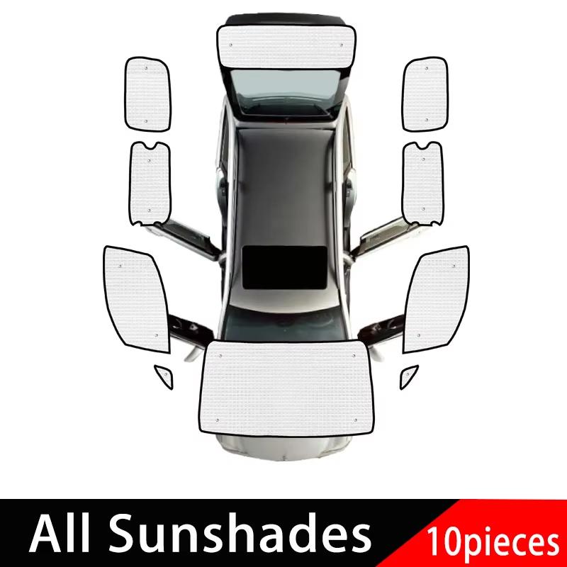 Pour Nissan NV200 Accessoires Evalia 2010~2016 Pare-soleil de voiture Anti-soleil Pare-soleil Isolation thermique Pare-brise Anti-UV Accessoires