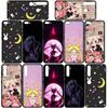 Etui na telefon do iPhone 17 16 15 Xiaomi Poco F8 F7 X7 X6 X5 M8 C85 C75 C71 Redmi Note 14 13 12 11 Pro Max A3 A4 14C 13C 15C Sailor Anime Dziewczyna Księżyc Pokrowiec