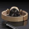 Luxury Women's Watches Rose Gold Stainless Steel Ladies Wristwatch LED Digital Watch for Women Electronic Clock