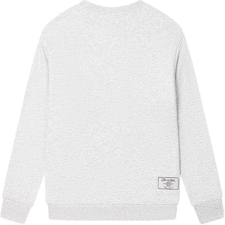 New FILA Sweatshirt Unisex Moonlit Heather Gray F51M449201F-MG