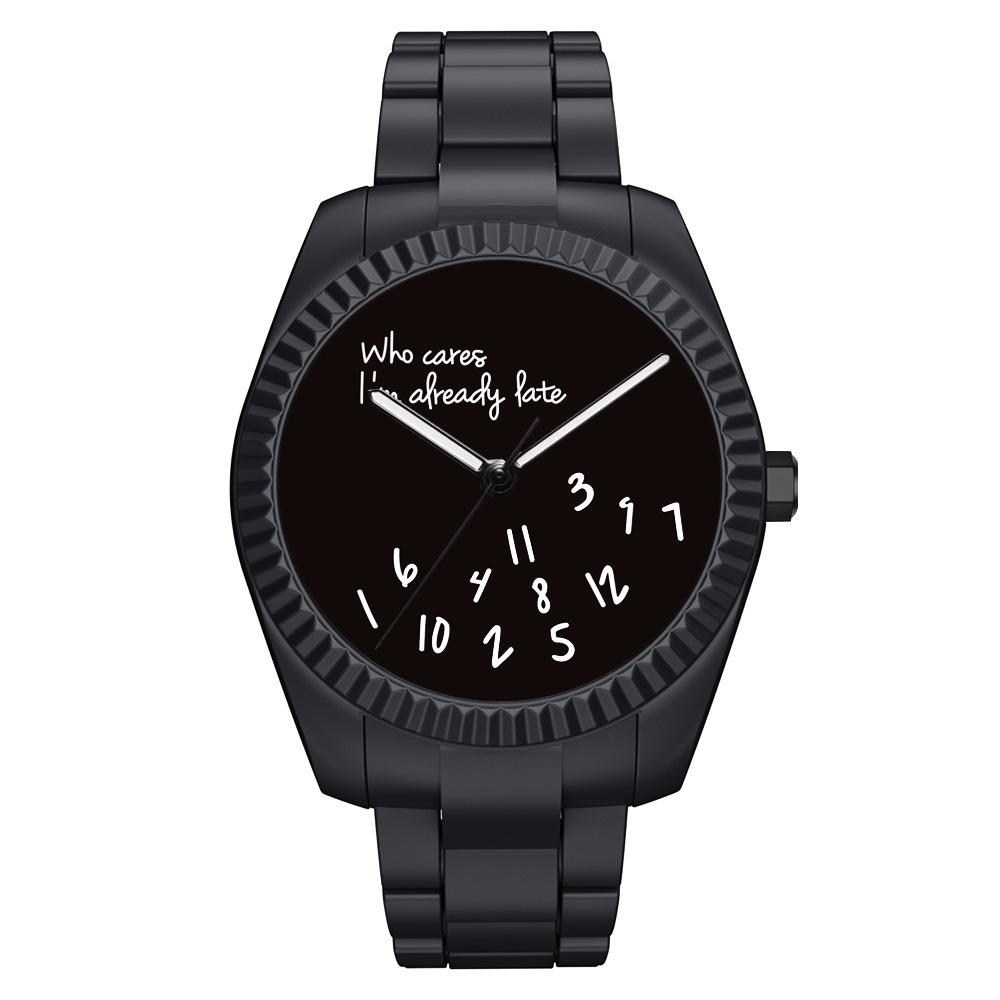 Men S Watch Fashion Business Concept Large Dial Premium Waterproof Quartz Watch