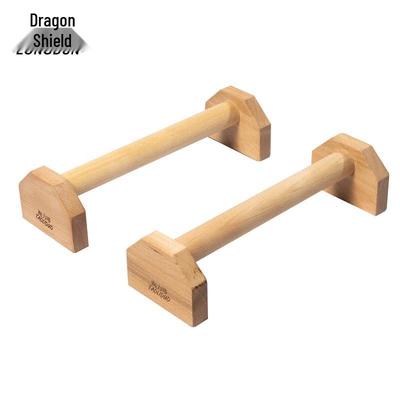 Long Dun I-Beam Wooden Push-up Bars